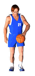 Анимашка баскетболист