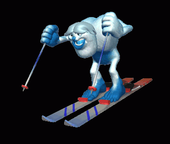 3D чудо на лыжах
