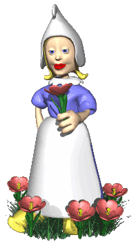 Дама с цветочком