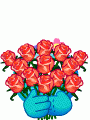 Смайлик с розами