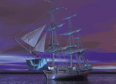 Анимашка корабль