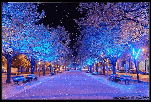 Синяя зима