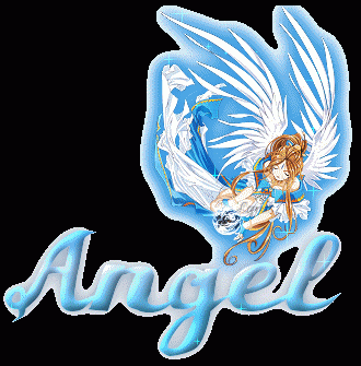 Надпись Angel