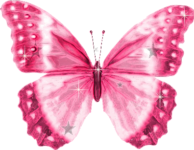 Розовая бабочка
