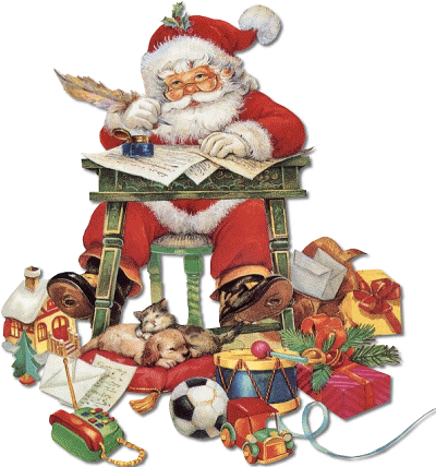 Картинка с Санта Клаусом