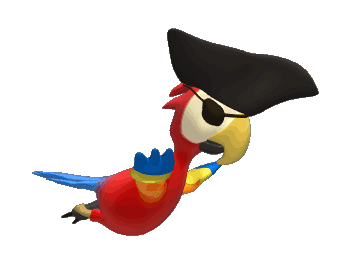 Попугай пират