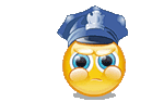 Полицейский смайлик