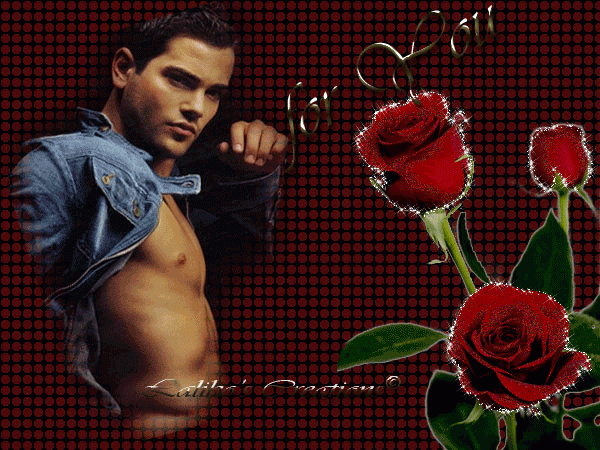 Картинка парня с розами