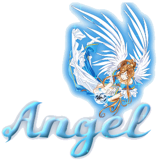 Надпись Angel