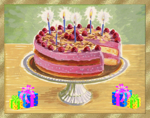 Картинка торт со свечами